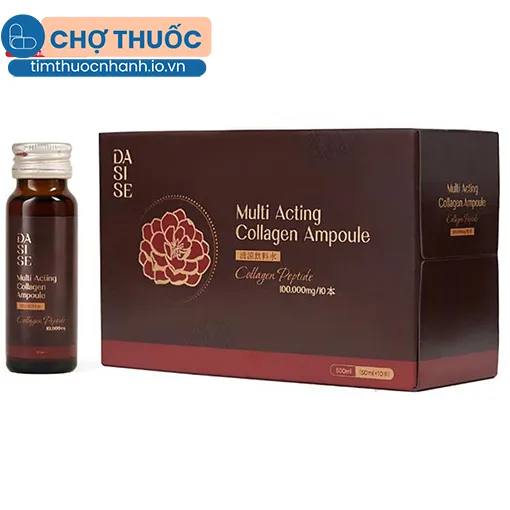 Dasise Multi Acting Collagen Ampoule (Hộp 10 lọ)