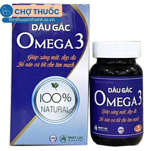 Dầu gấc Omega 3 – Nhất Lộc