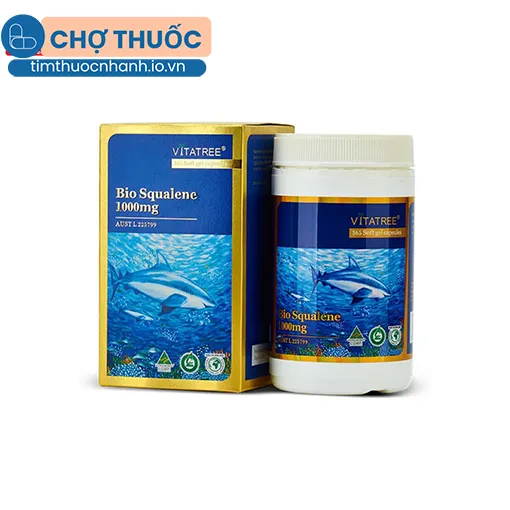 Dầu gan cá mập Vitatree Bio Squalene