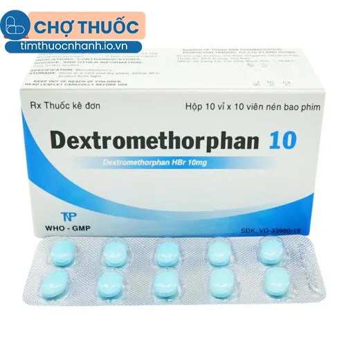 Dextromethorphan 10mg Thành Nam