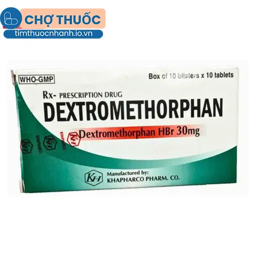 Dextromethorphan 30mg Khapharco