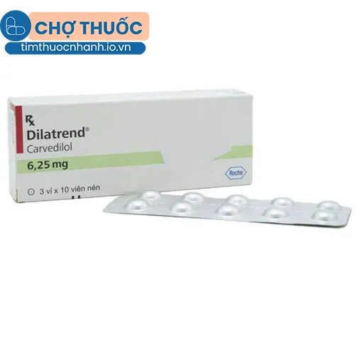 Dilatrend 6,25mg