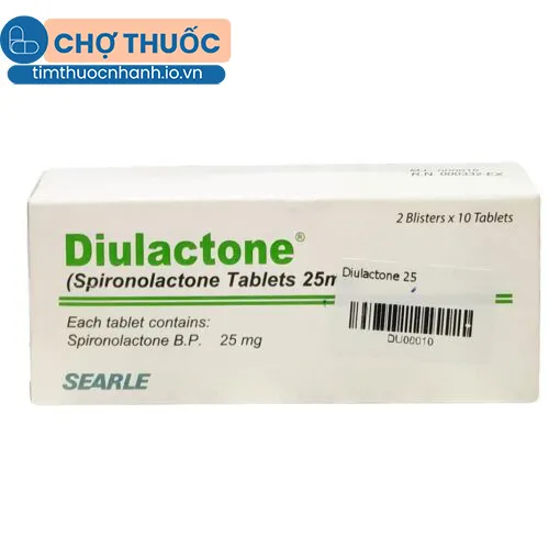 Diulactone 25mg
