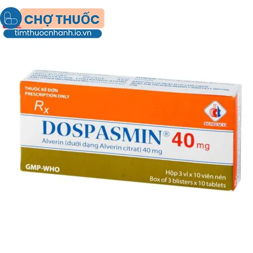 Dospasmin 40mg (Viên nén)