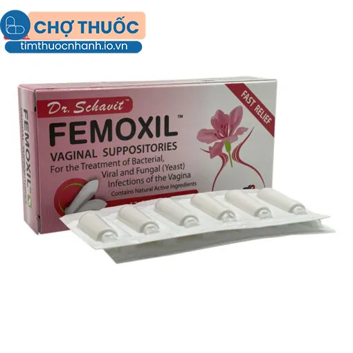 Dr.Schavit Femoxil Vaginal Suppositories