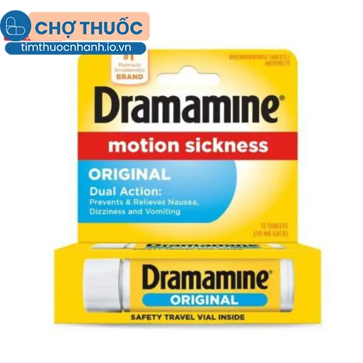 Dramamine Motion Sickness Original 50mg