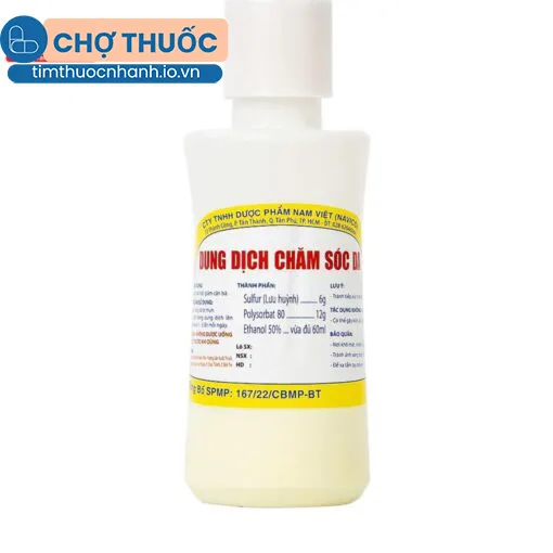 Dung dịch chăm sóc da lưu huỳnh 5% Nam Việt