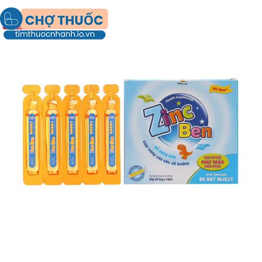 Dung dịch uống Zinc Ben
