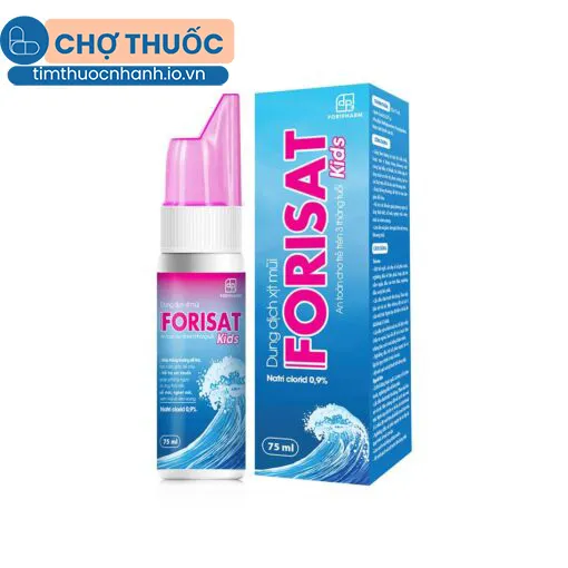 Dung dịch xịt mũi FORISAT KIDS