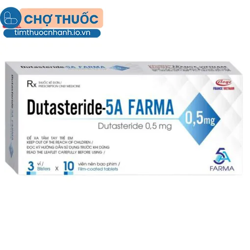 Dutasteride-5A Farma 0.5mg
