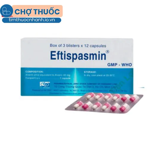 Eftispasmin 40mg