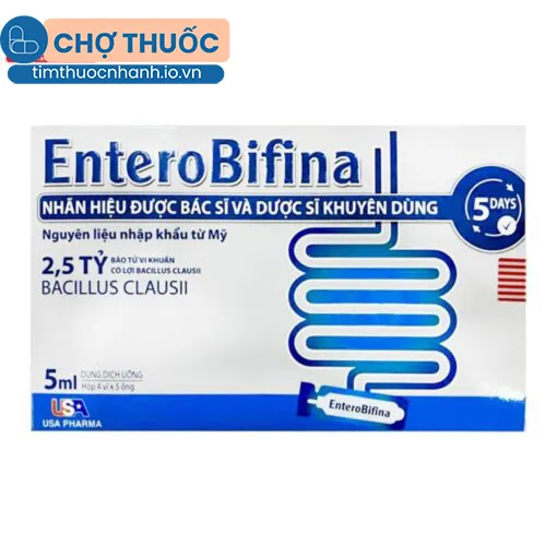 EnteroBifina (ống) USA Pharma