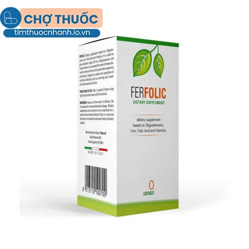 Ferfolic (lọ 30 viên)
