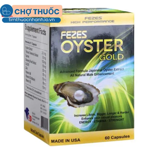 Fezes Oyster Gold (Hộp 60 viên)