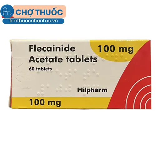 Flecainide Acetate Tablets 100mg Milpharm