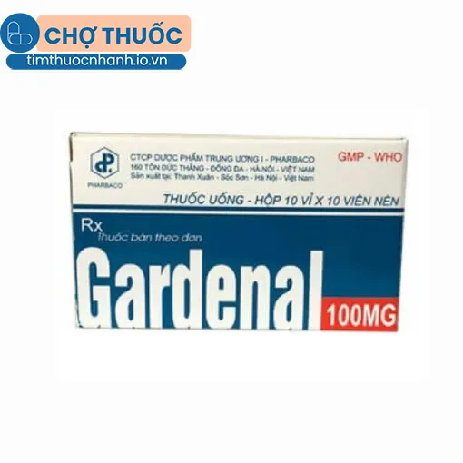 Gardenal 100mg Pharbaco