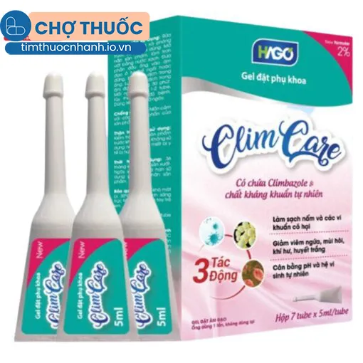 Gel Đặt Phụ Khoa Clim Care