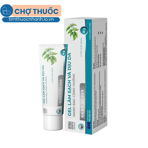 Gel làm sạch và dịu da Nano Bạc Cộng Hưởng