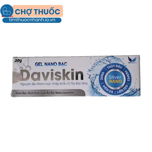 Gel Nano Bạc Daviskin
