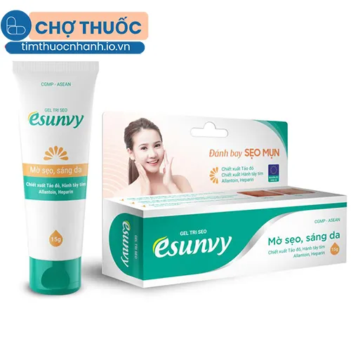 Gel trị sẹo Esunvy