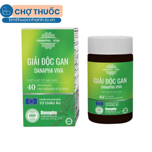 Giải độc gan Danapha Viva