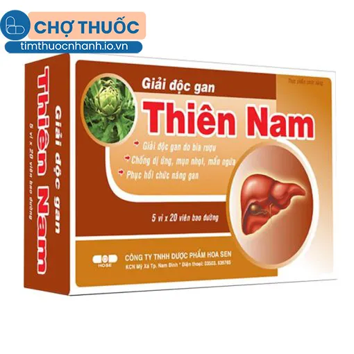 Giải độc gan Thiên Nam