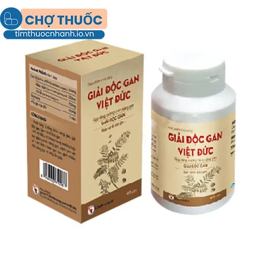 Giải Độc Gan Việt Đức