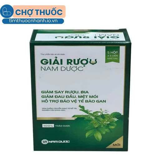 Giải Rượu Nam Dược (dạng gói)