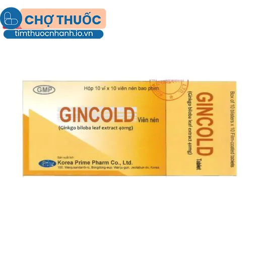 Gincold 40mg