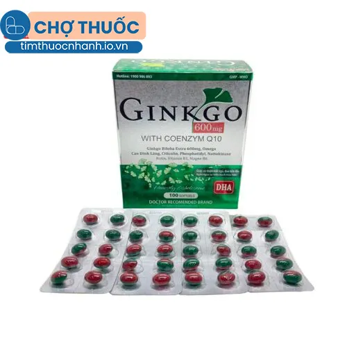 Ginkgo 600mg with Coenzym Q10 MediUSA