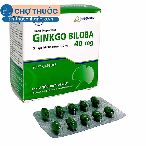 Ginkgo Biloba 40mg Imexpharm