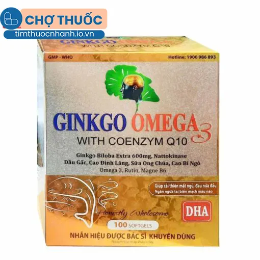 Ginkgo Omega 3 With Coenzym Q10 USA