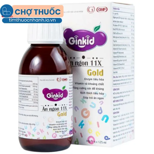 Ginkid Ăn Ngon 11X Gold (125ml)