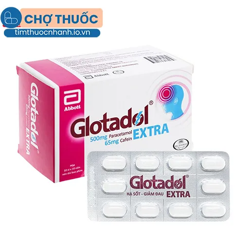 Glotadol Extra 500/65mg