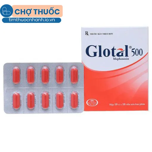 Glotal 500 (Hộp 100 viên)