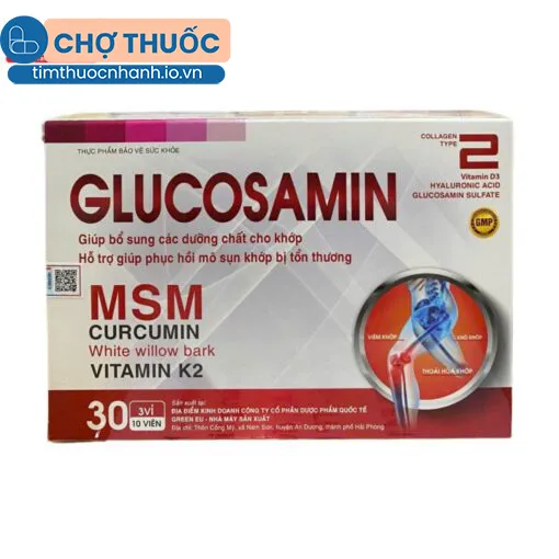 Glucosamin MSM Curcumin Vitamin K2