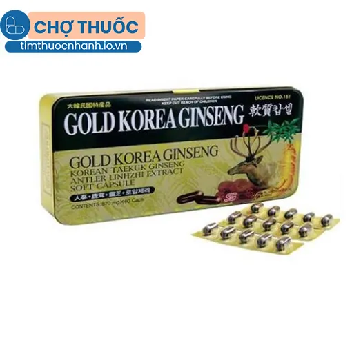 Gold Korea Ginseng (60 viên)