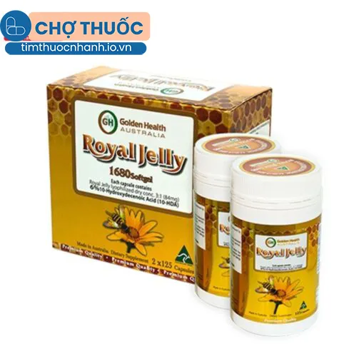 Golden Health Royal Jelly 1680 Softgel