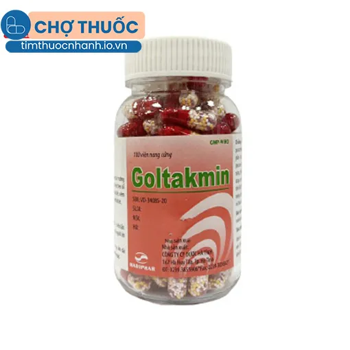Goltakmin (lọ 100 viên nang cứng)