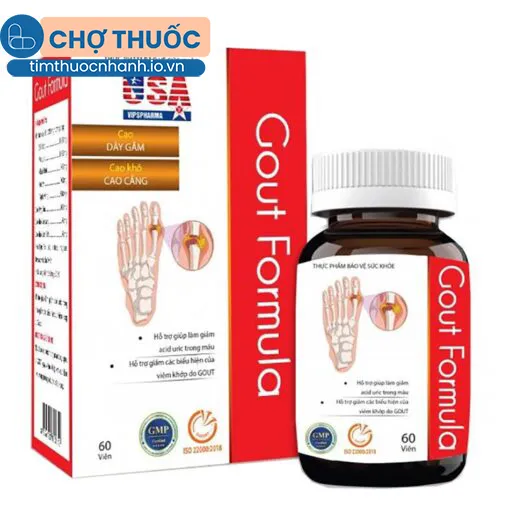 Gout Formula lọ 60 viên