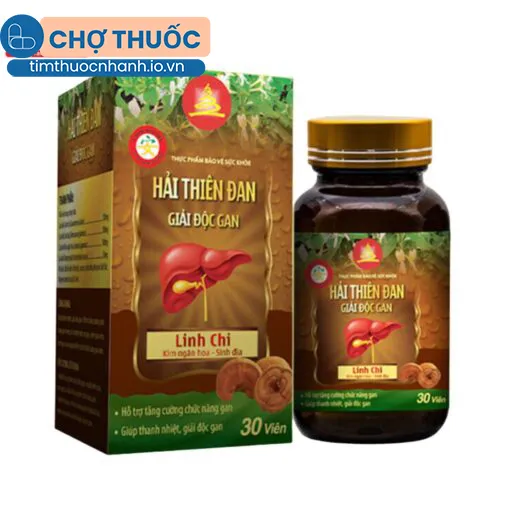 Hải Thiên Đan Giải Độc Gan