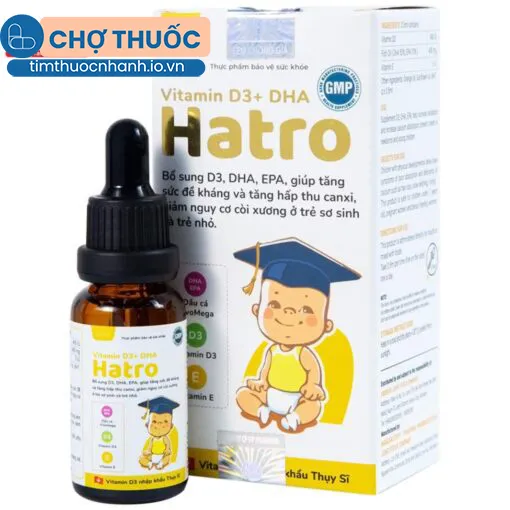 Hatro Vitamin D3+ DHA