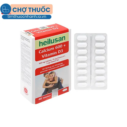 Heilusan Calcium 600 + Vitamin D3
