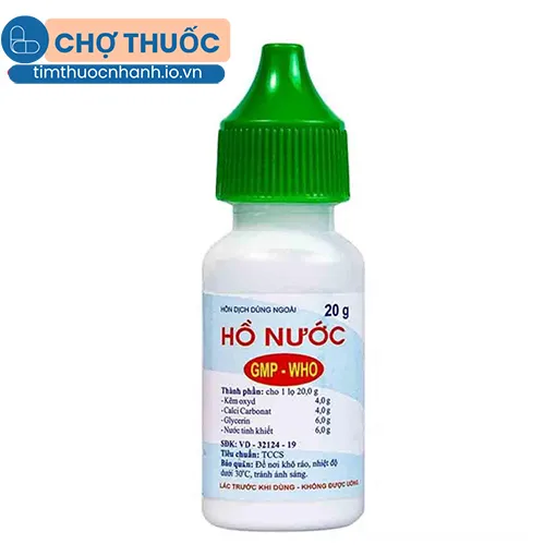 Hồ Nước 20g (Hóa Dược)