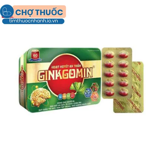 Hoạt Huyết An Thần Ginkgomin