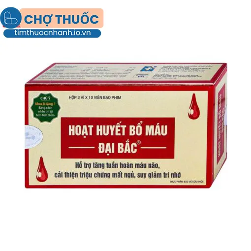 Hoạt huyết bổ máu Đại Bắc