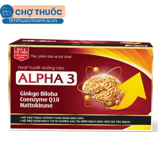 Hoạt huyết dưỡng não Alpha 3