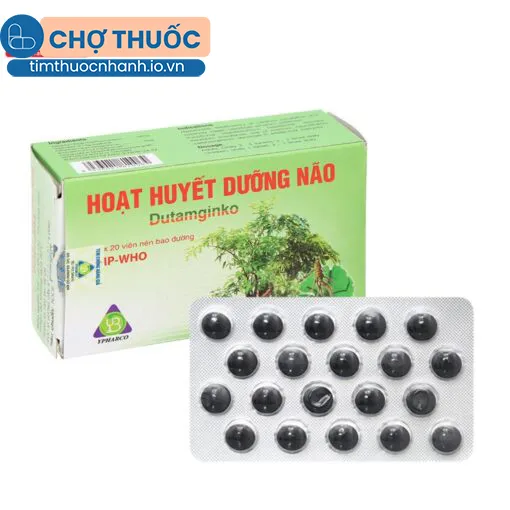 Hoạt Huyết Dưỡng Não Dutamginko