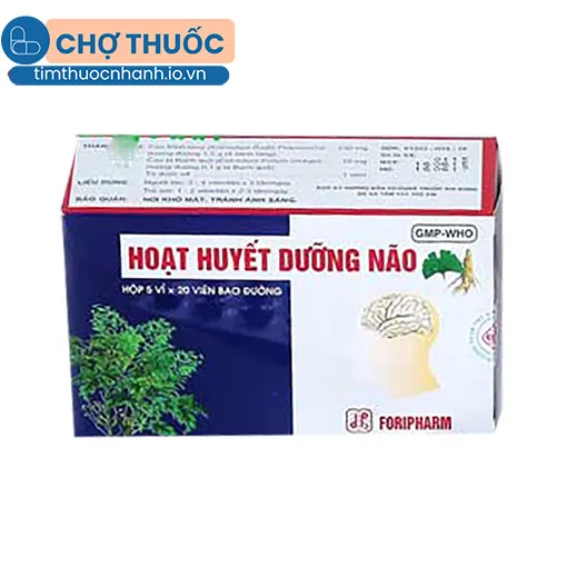 Hoạt Huyết Dưỡng Não Foripharm