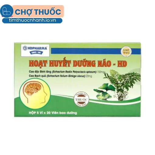 Hoạt Huyết Dưỡng Não – HD